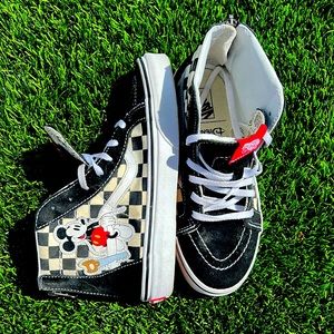 MICKEY VELVET VANS